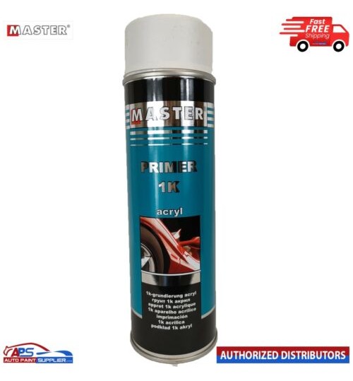 Troton 1K Acrylic Filler Primer Spray White Car Primer 500ML